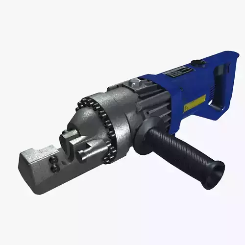 Rebar Cutter Cordless Low-poly 3D model