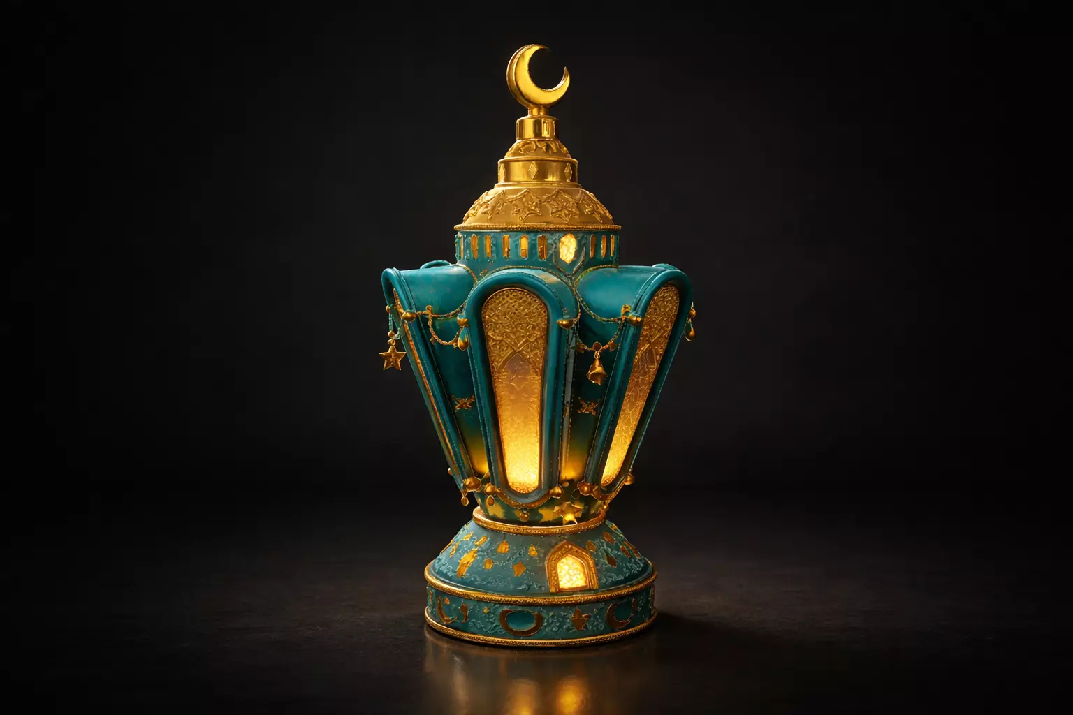 Elegant Ramadan Lantern Intricate Islamic Fanous Home Decor 3D print model