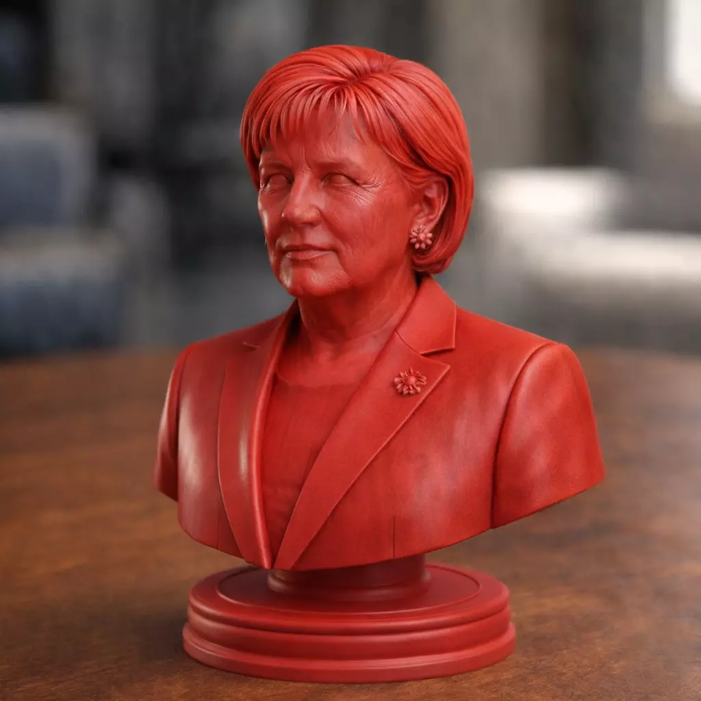 Russian First Lady Lyudmila Putina Chess Piece 3D print model