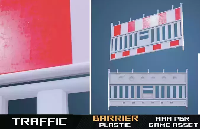 Traffic Barrier Plastic