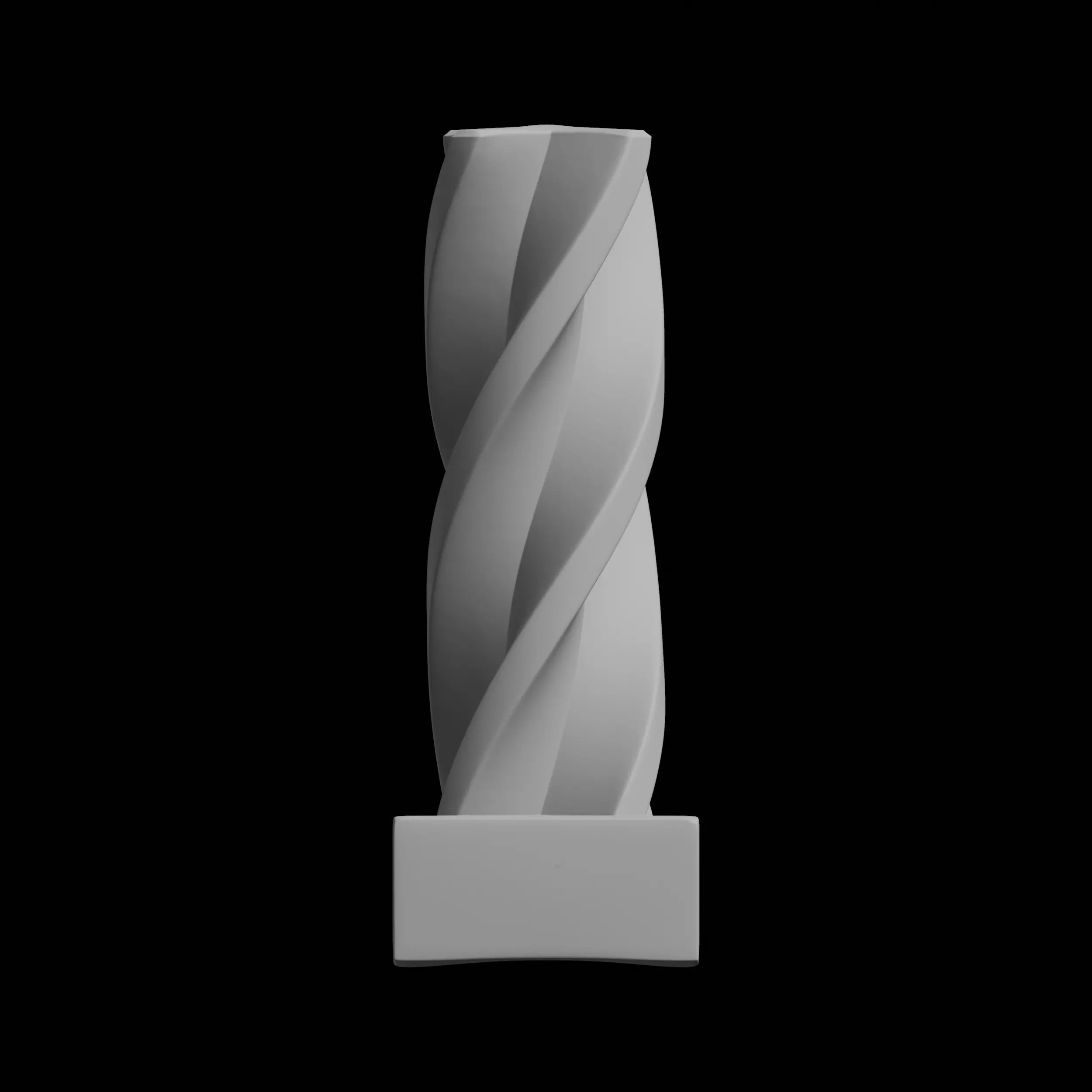 Twisted Abstract Sculpture 3D print model