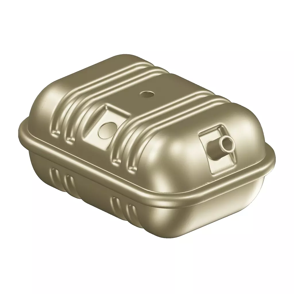 Brass Truck Fuel Tank 3D model