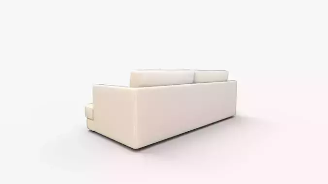 West Elm Haven XL Sofa Bench 3D model 5