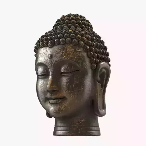 Buddha Head 3D model