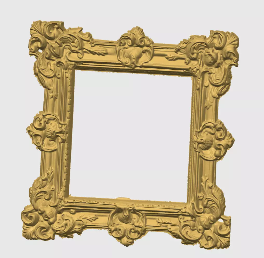 Decorative Picture Frame 05 Modern Design for 3D Printing 3D print model