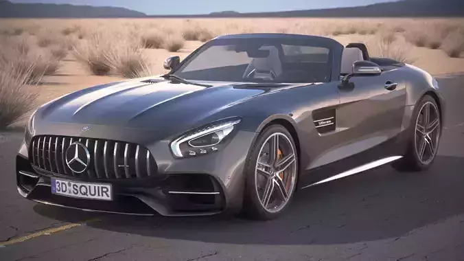 Mercedes AMG GT C Roadster 2017 Desert