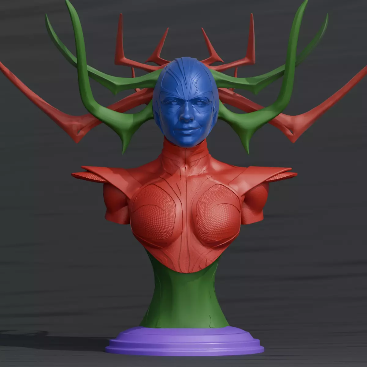 Hela Cate Blanchett 3D print model