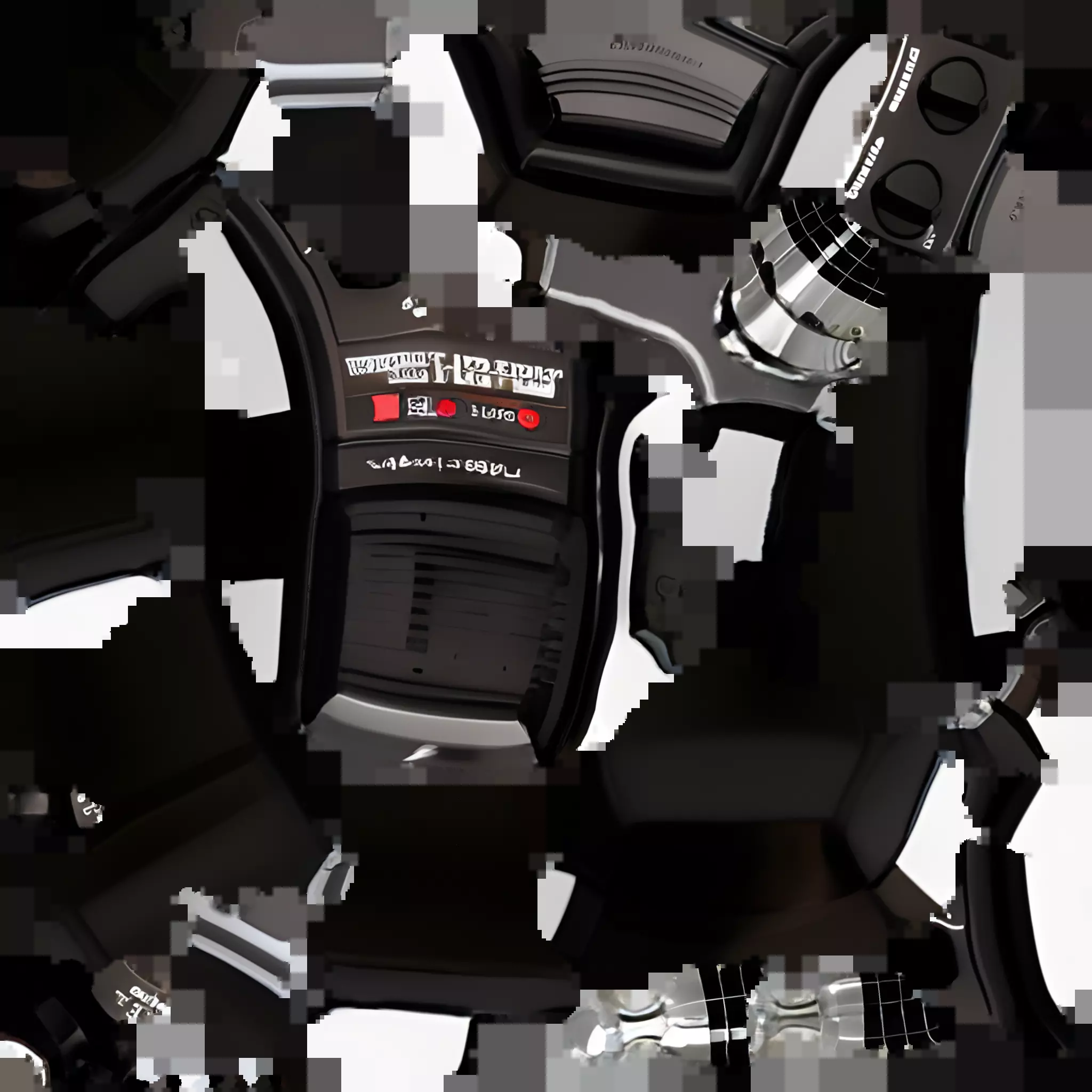 TALKY-WALKY Low-poly 3D model