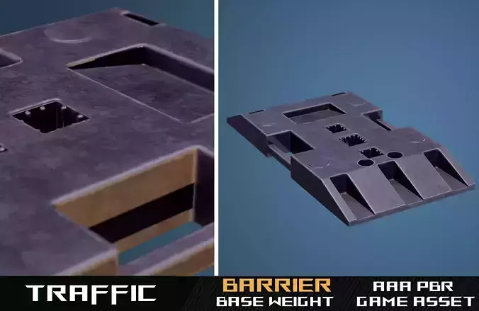Traffic Barrier Base Weight-Stand RoadBarrier