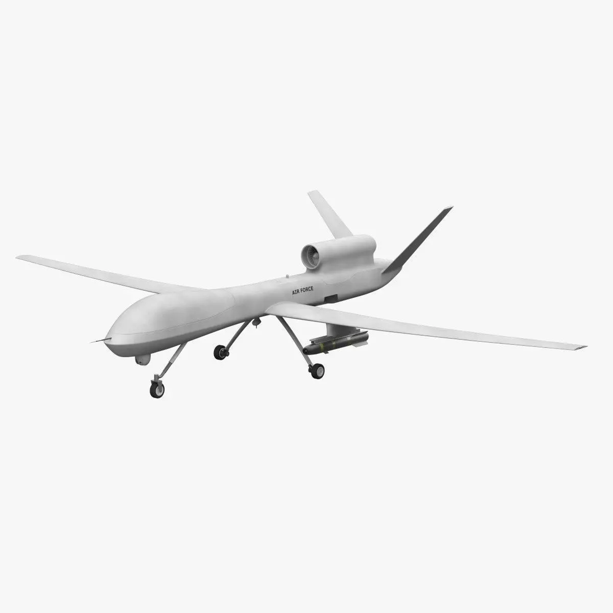 UAV Drone 3D model_0