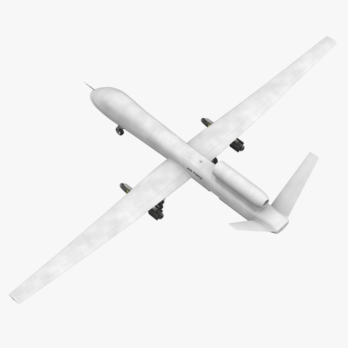 UAV Drone 3D model_2