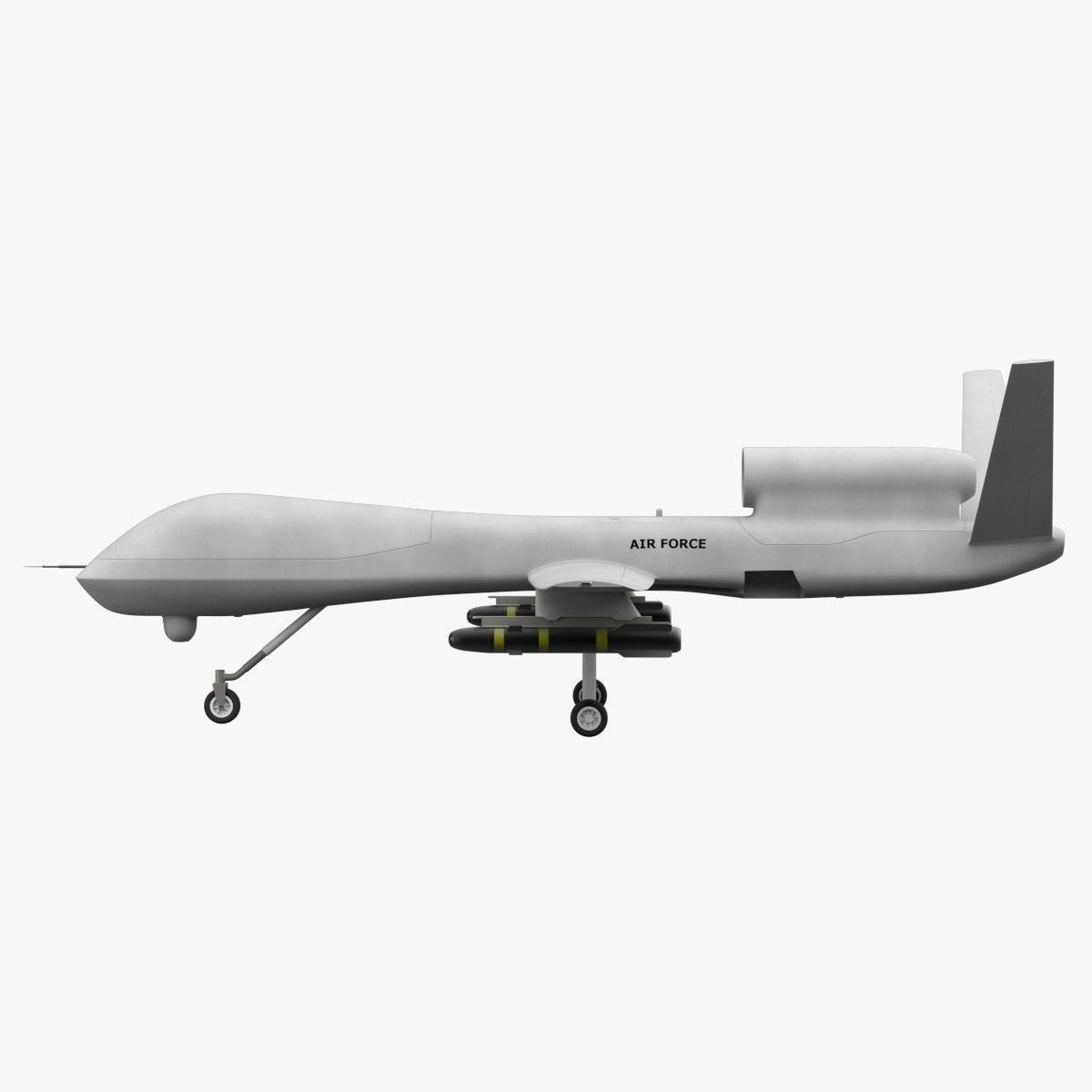 UAV Drone 3D model_3