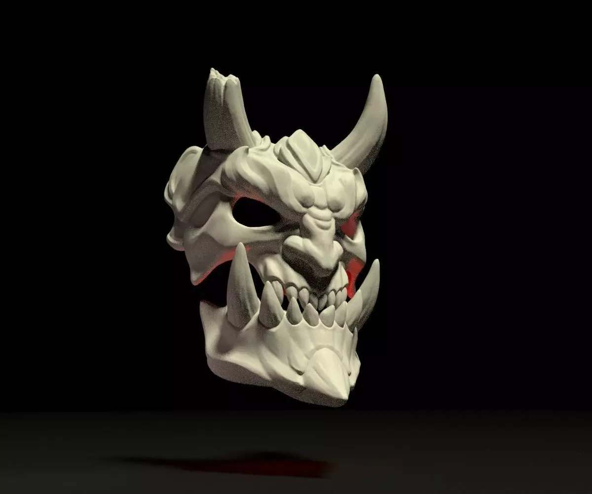 demon mask 3D print model