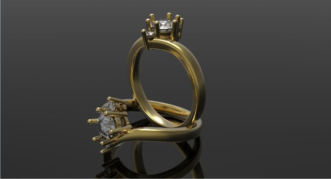 nice ring for free Free 3D print model