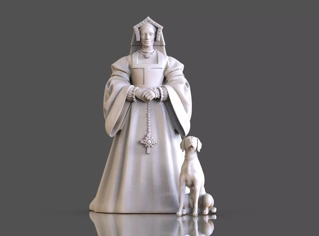 Woman Renaissance 3D print model