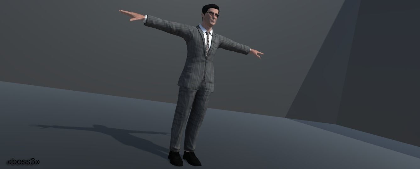 Black squad 3D model_5