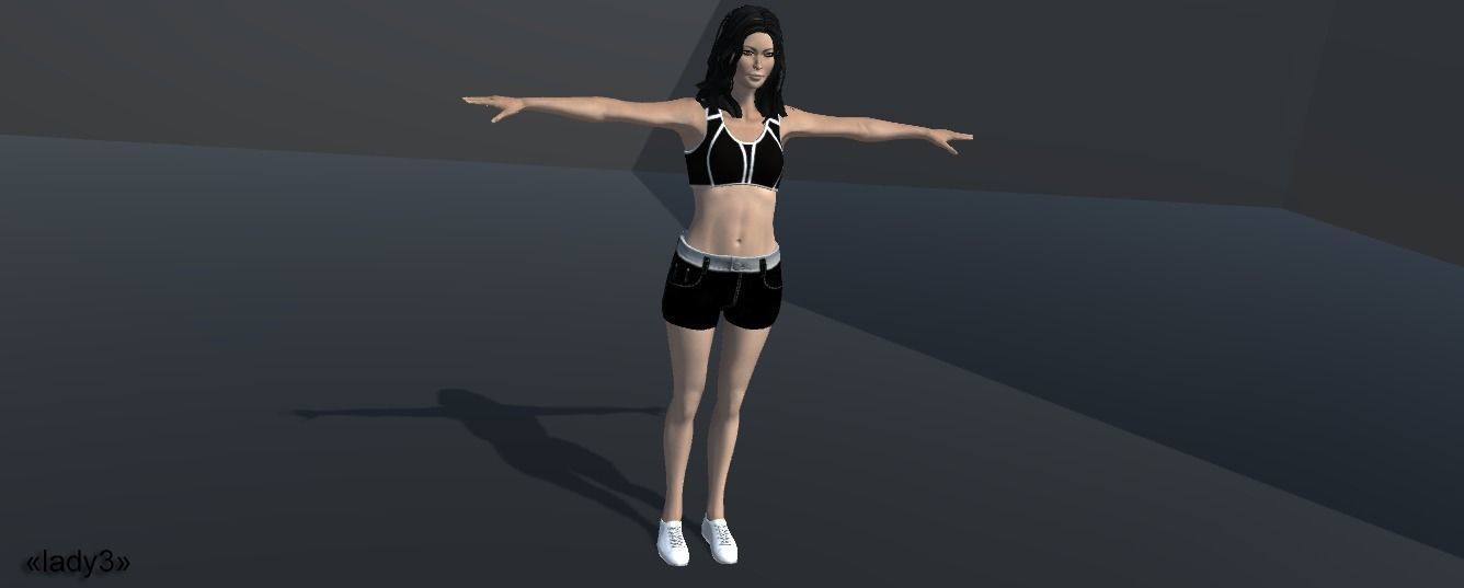 Black squad 3D model_12