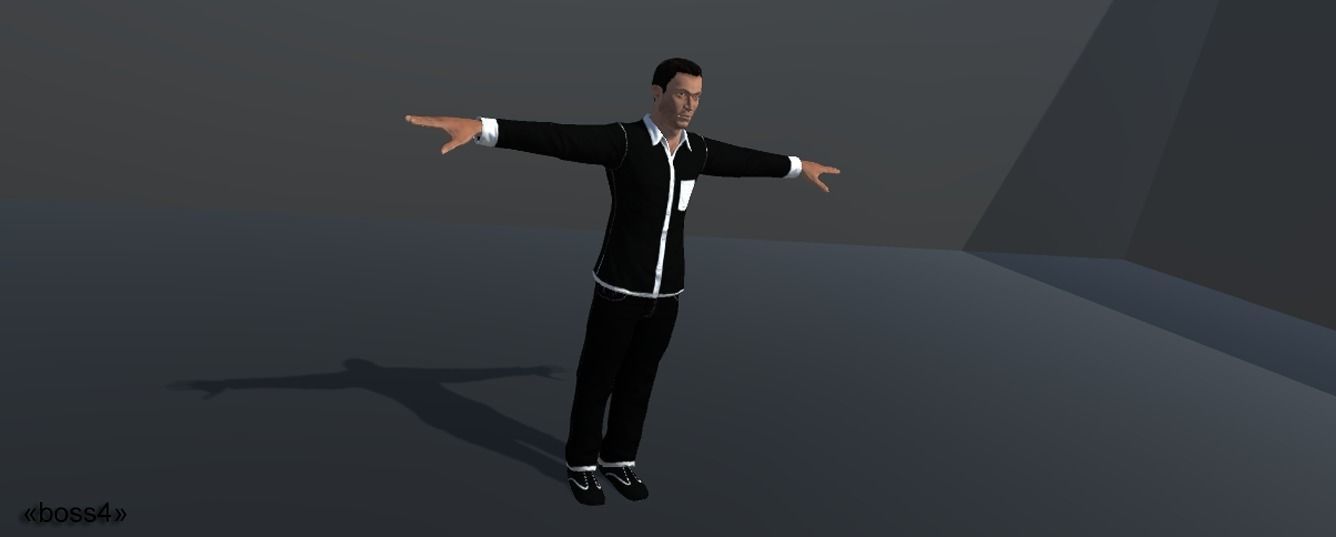 Black squad 3D model_8