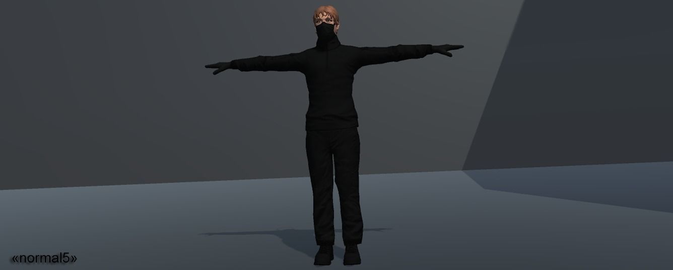Black squad 3D model_21