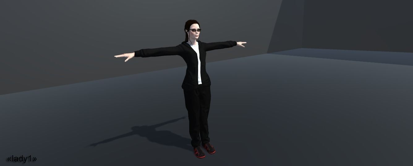 Black squad 3D model_9