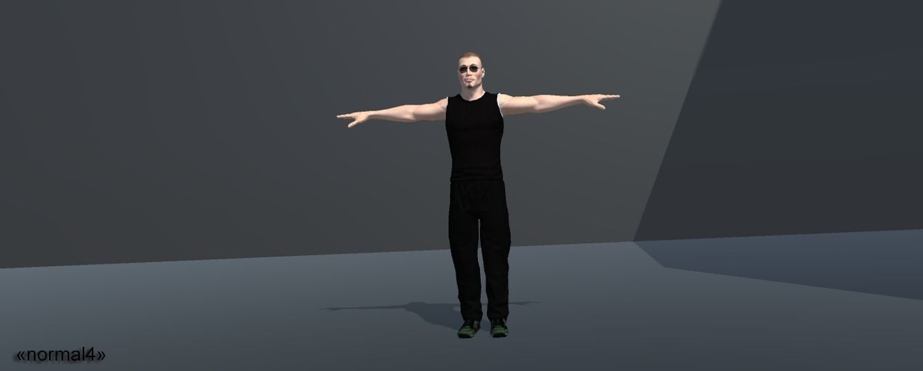 Black squad 3D model_16