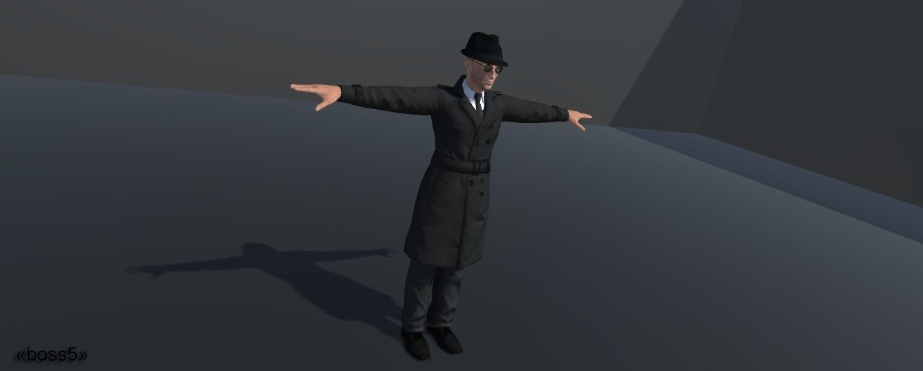 Black squad 3D model_10