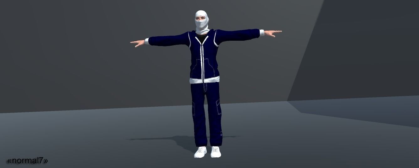 Black squad 3D model_22