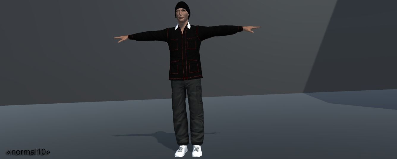 Black squad 3D model_17