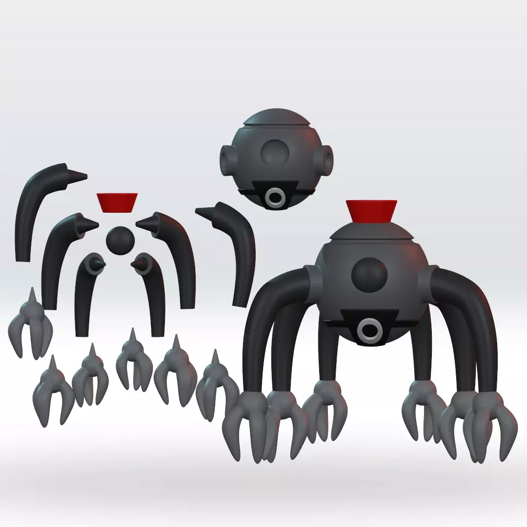 OmniDroid STL 3mf Multicolor 3D Model Phase 3 3D print model