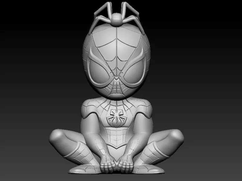 Spiderman Hiphop Pendant 3D print model