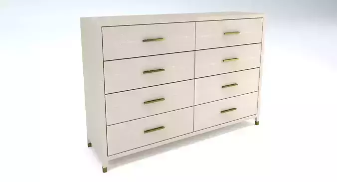 Restoration Hardware- Graydon Dresser-003 3D model