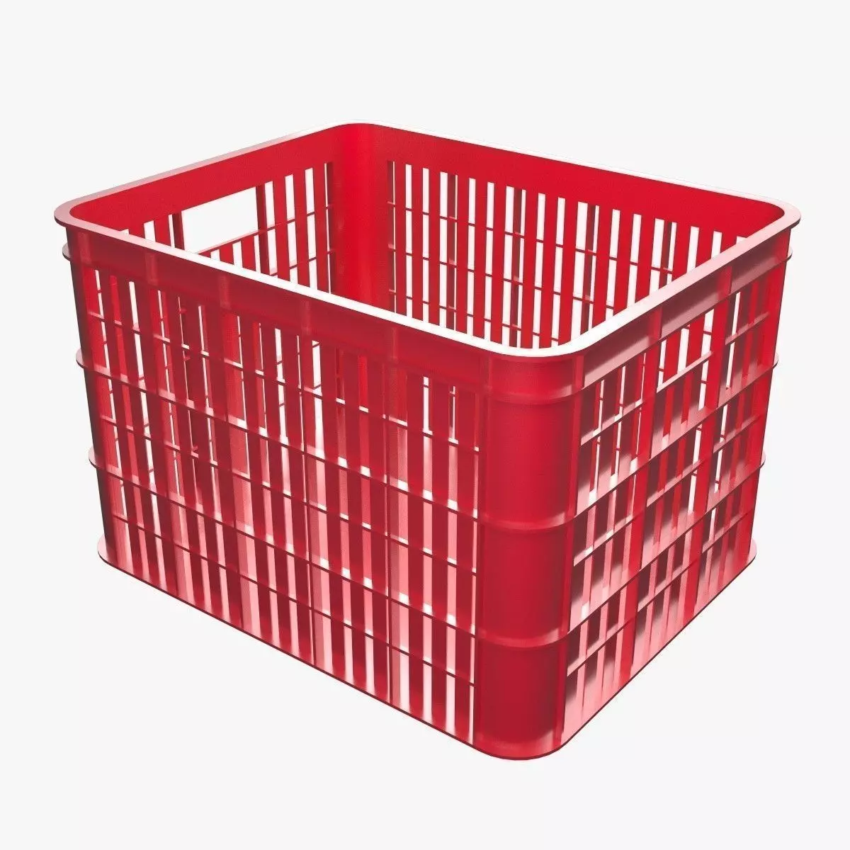 Plastic Crate 3D model