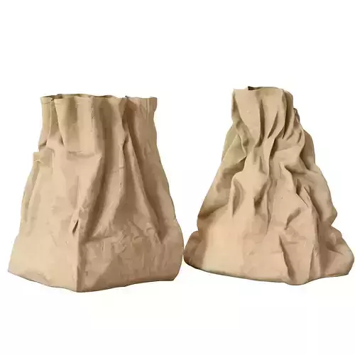 Paper bag 11 3D model 3