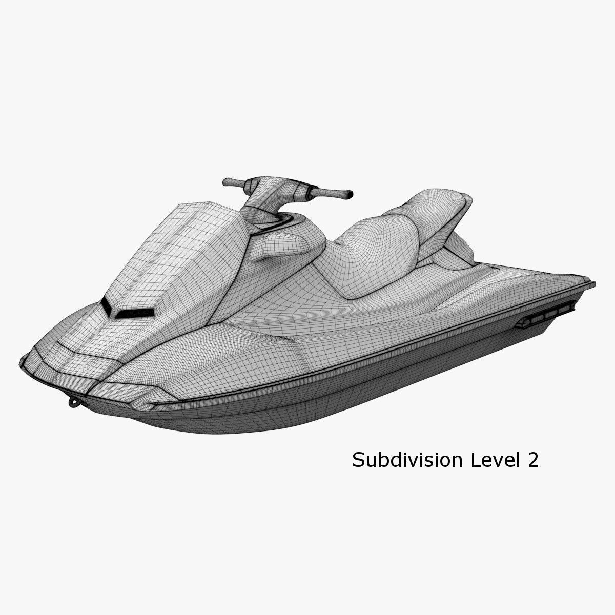 Jet Ski 3D model_14