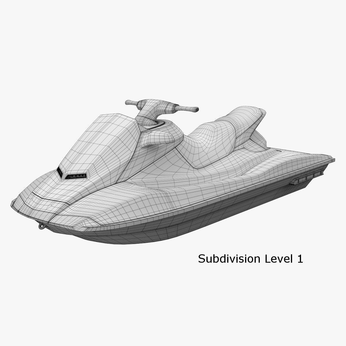 Jet Ski 3D model_13