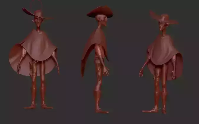 Zbrush cowboy ZTL