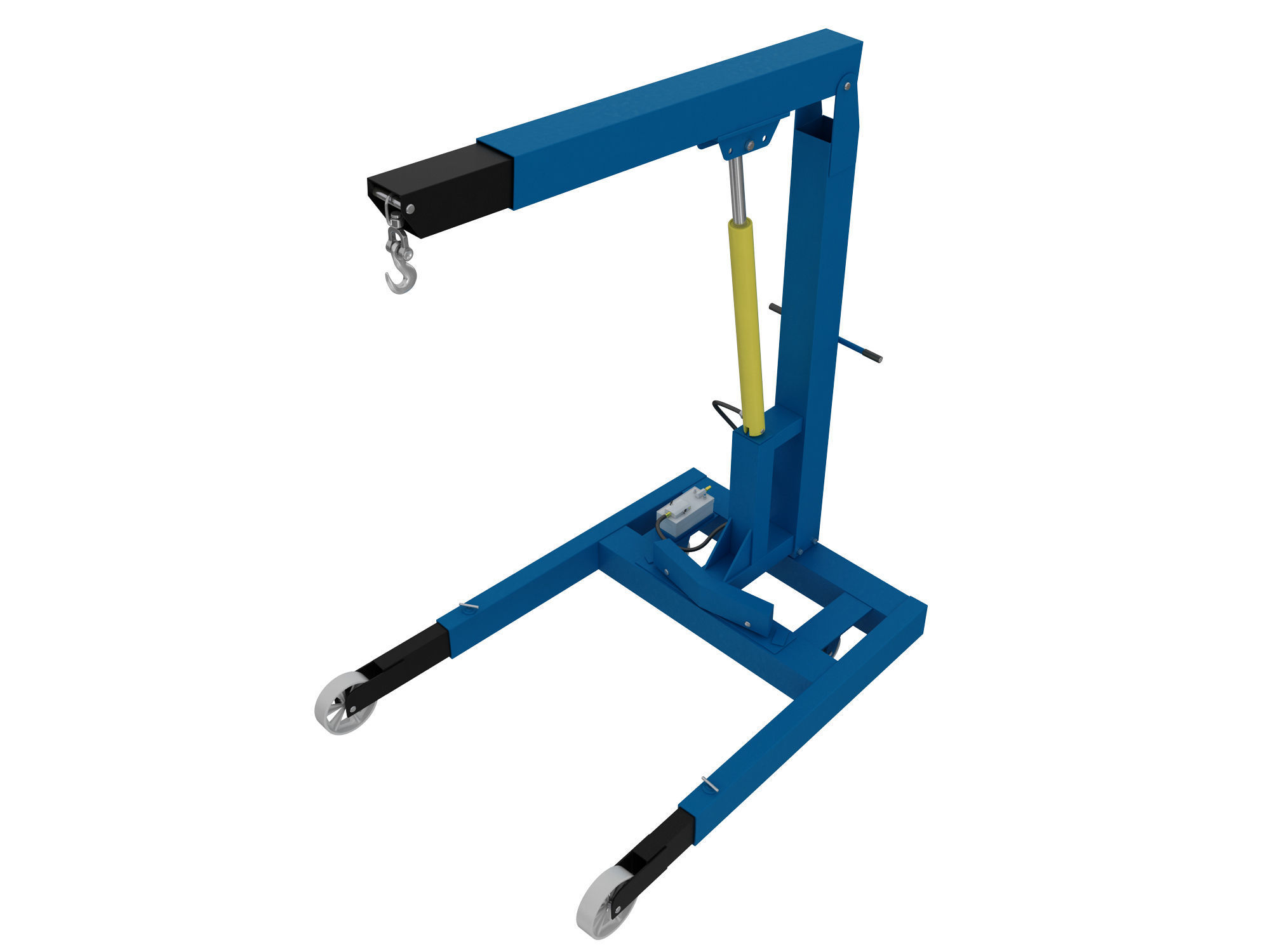 Engine Hoist 3D model_4