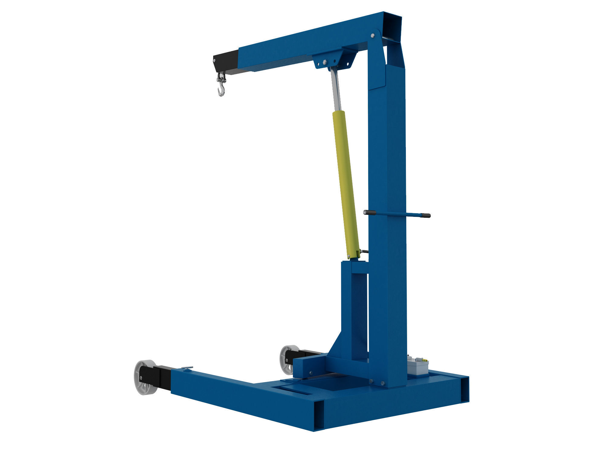 Engine Hoist 3D model_1