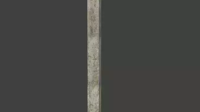 Yard Lamppost 3D model 5