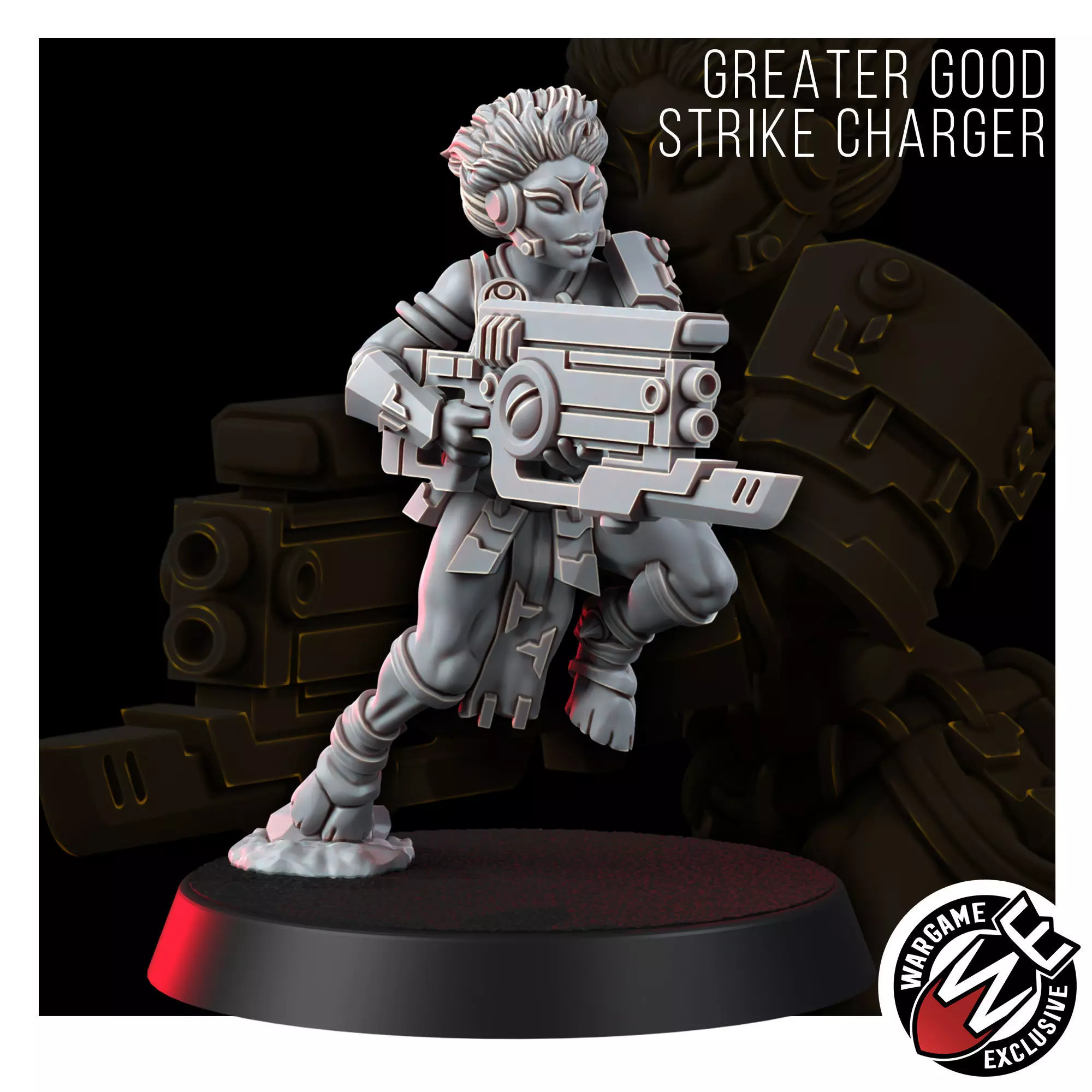 GREATER GOOD STRIKE CHARGER 3D print model