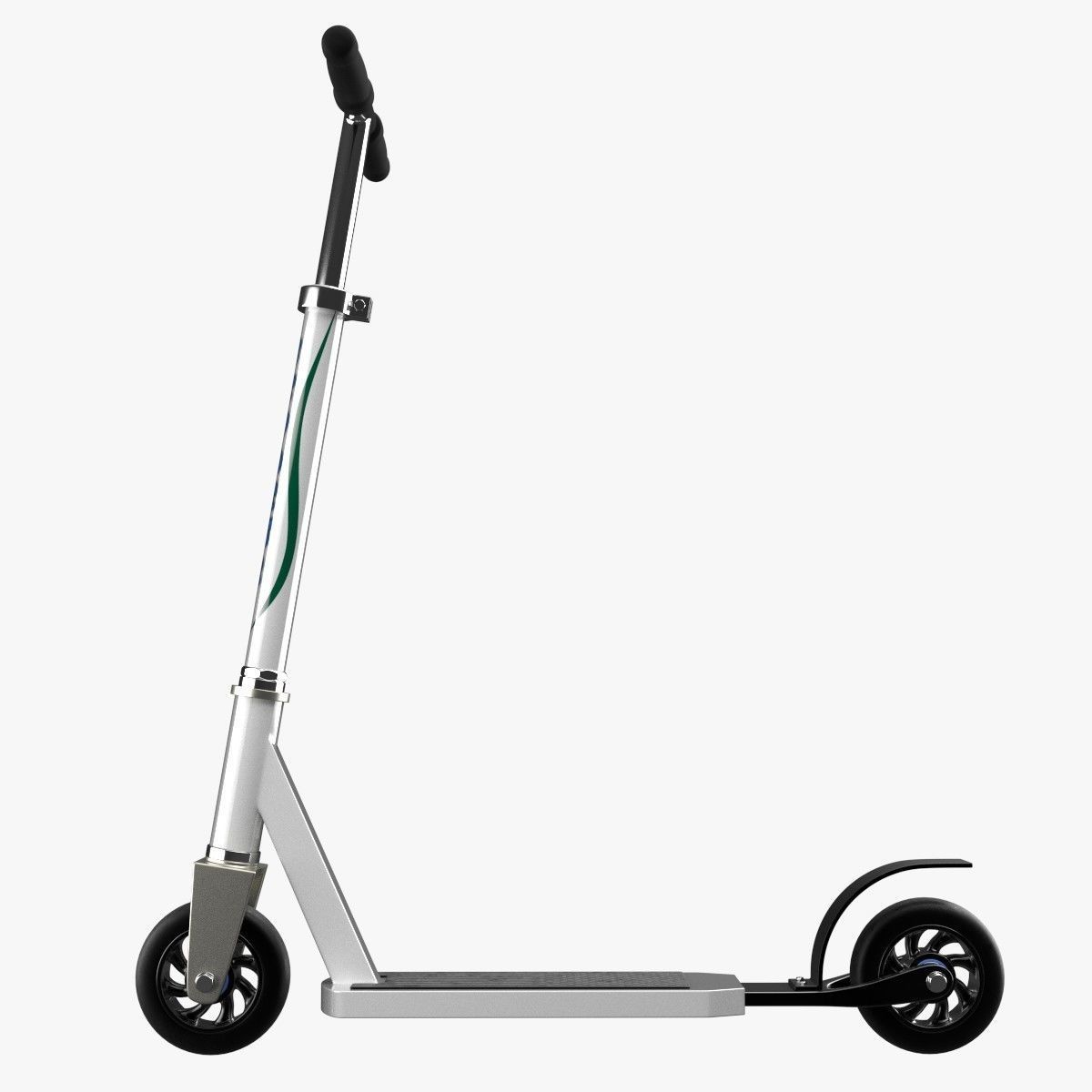 Kick Scooter 3D model_3