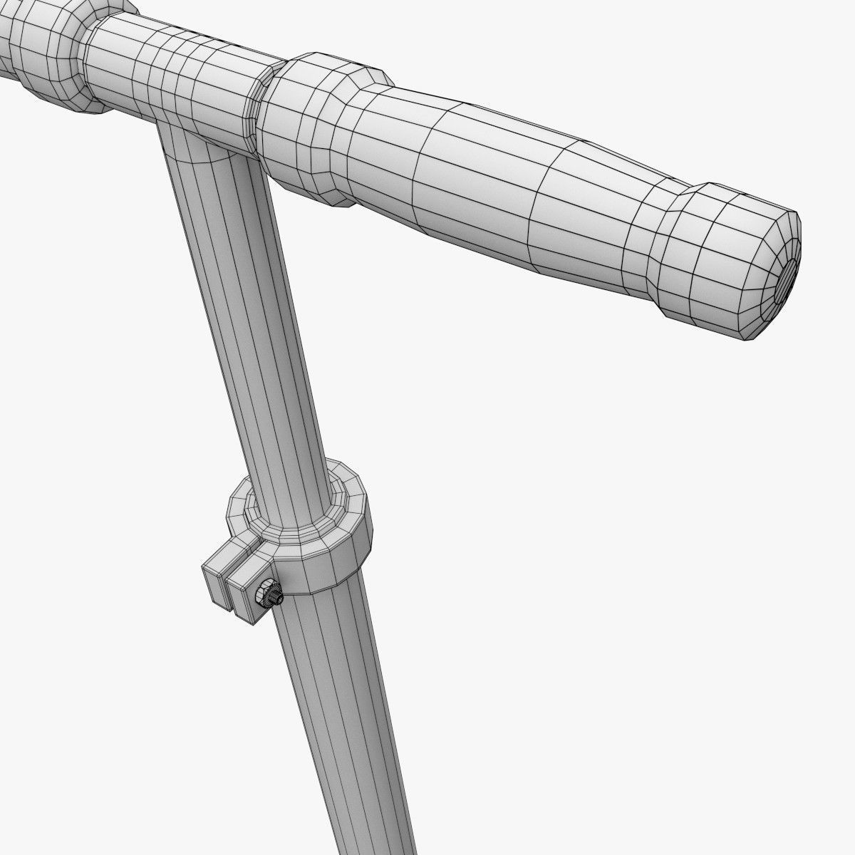 Kick Scooter 3D model_15