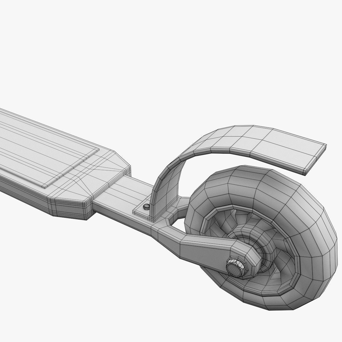 Kick Scooter 3D model_14