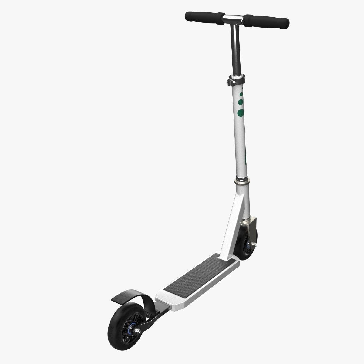 Kick Scooter 3D model_2