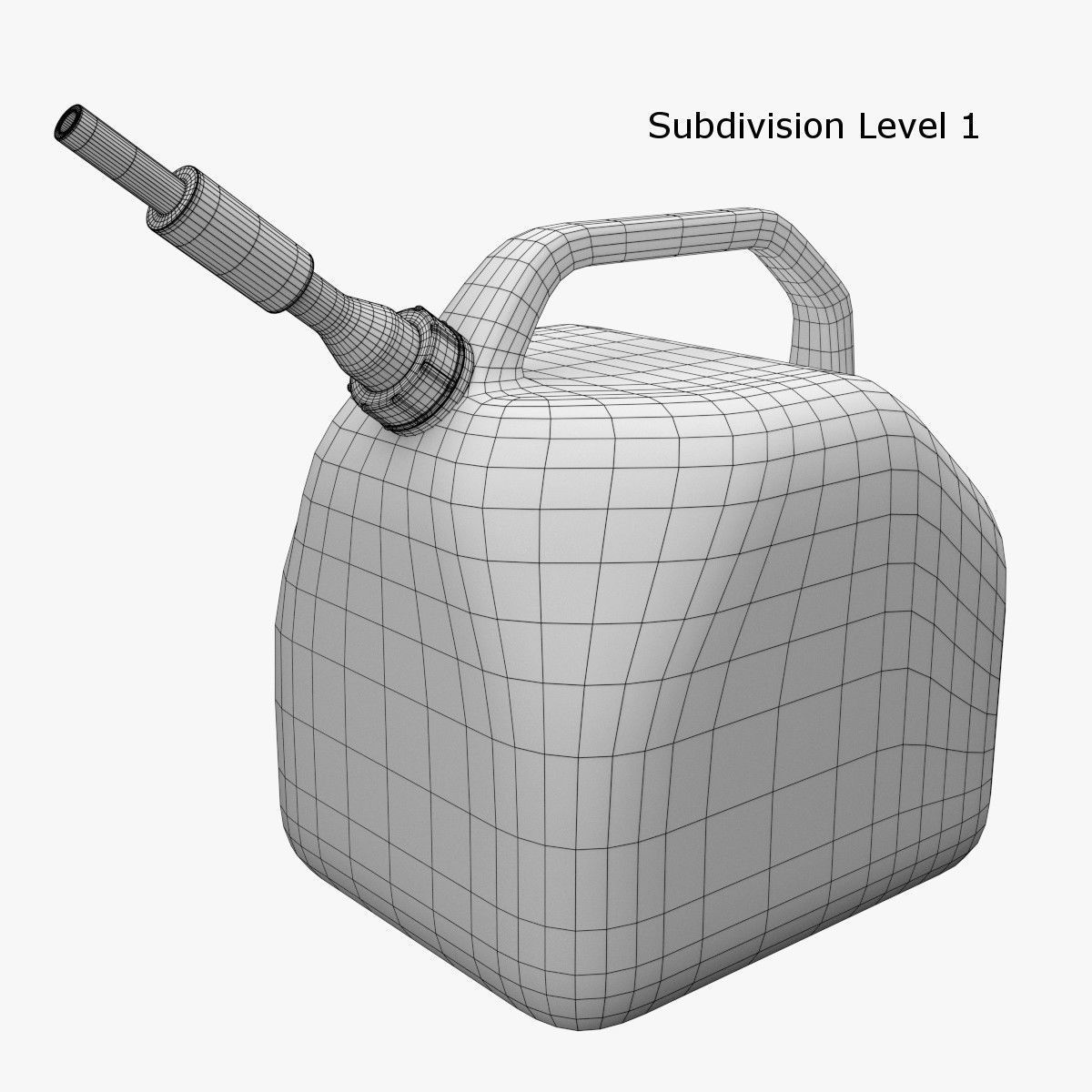 Fuel Can 3D model_7