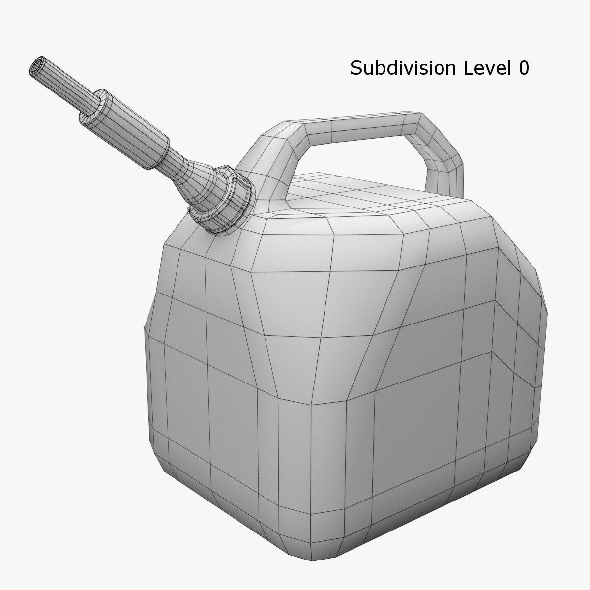 Fuel Can 3D model_6