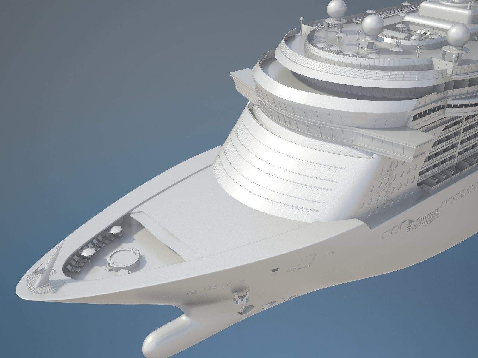 Disney Dream Cruise Ship 3D model_18