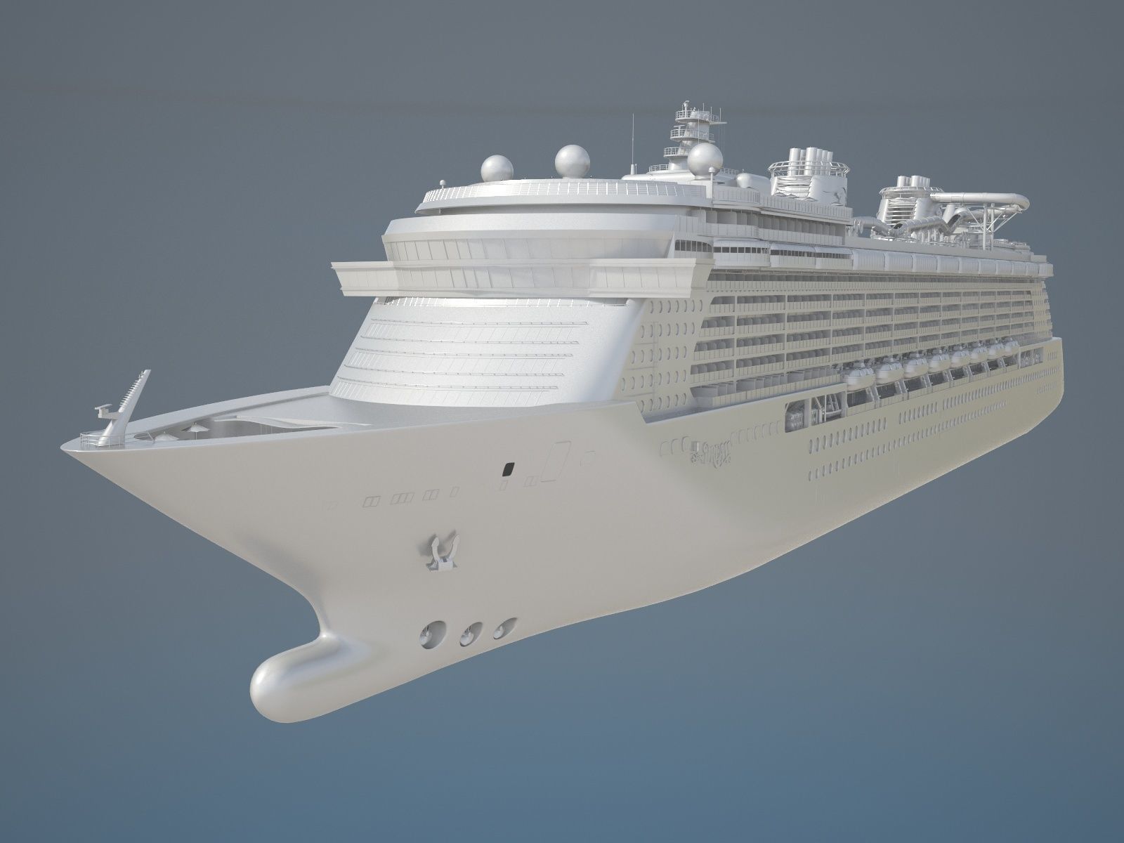 Disney Dream Cruise Ship 3D model_19