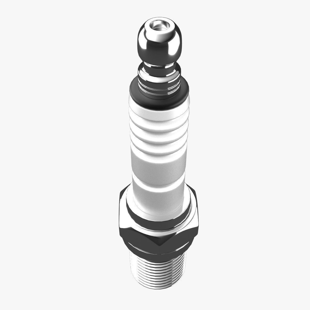 Spark Plug 3D model_2