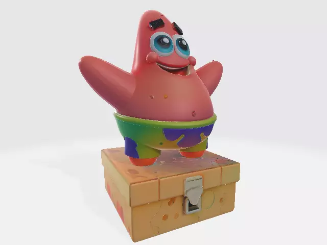 Sponge Bob Patrick Star Model 02 3D print model